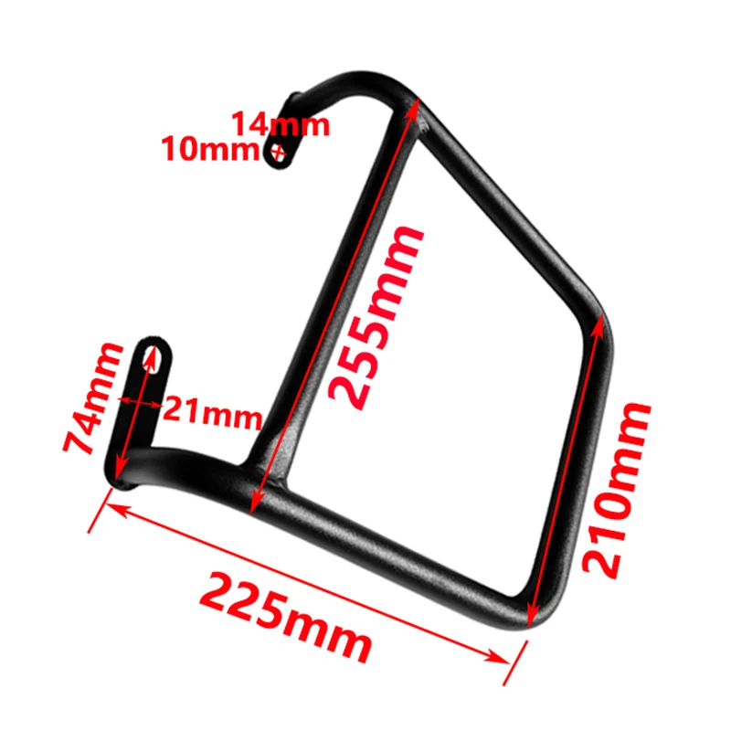 Motorcycle Saddlebag Frame Left and Right Rear Luggage Bag Rail for B-MW R18 R18B 2020 2021 2022 Support Guardrail Accessories