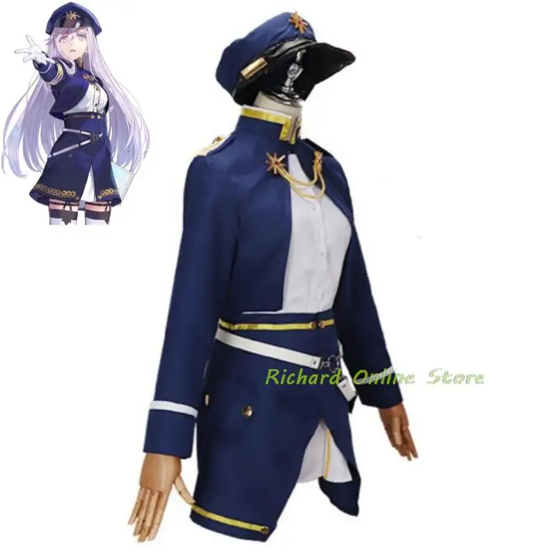 

Anime 86 -Eightysix- Vladilena·Milize Lena Cosplay Costume Wig Republic Of San Magnolia Uniform Halloween Carnival Party Suit