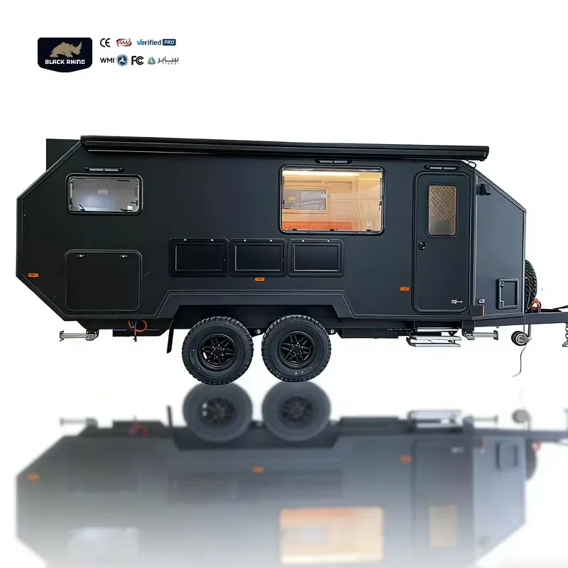 Australian Outdoor Hybrid Off Road Travel Trailer with Independent Suspension for Adventure Camping and Caravaning
