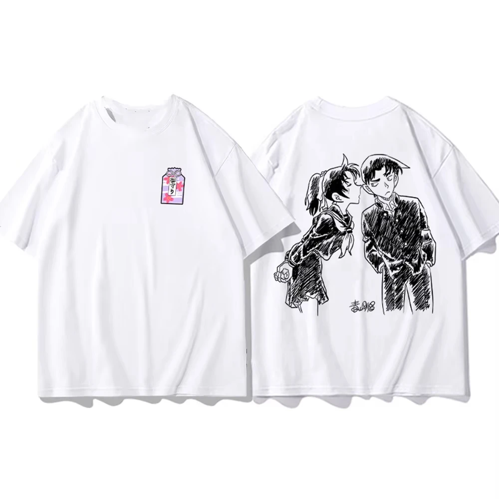 Men's Detective Conan Cotton T-Shirt, Summer Style