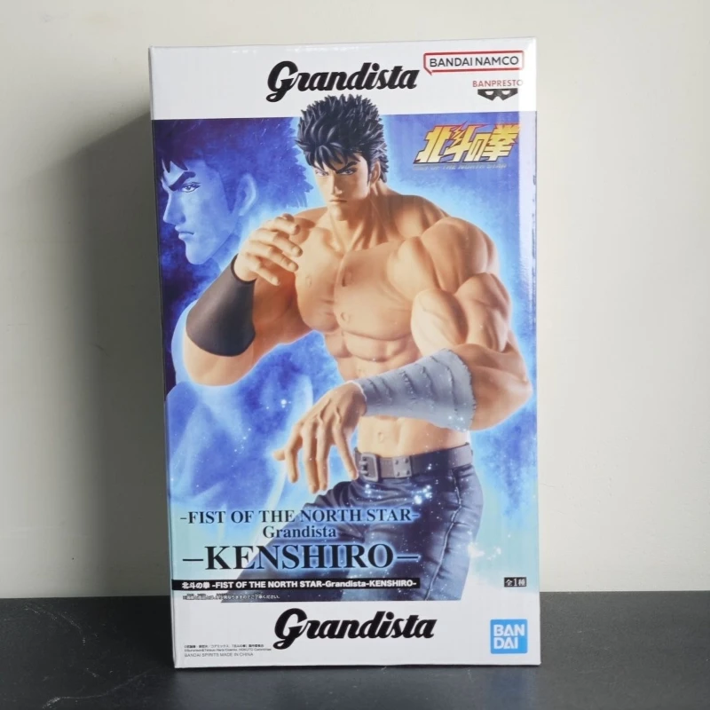 Bandai Op Voorraad Banpresto Grandista Anime Hokuto No Ken Vuist van de Noordster Kenshiro Origineel Actiefiguur Model Speelgoed Cadeau TT