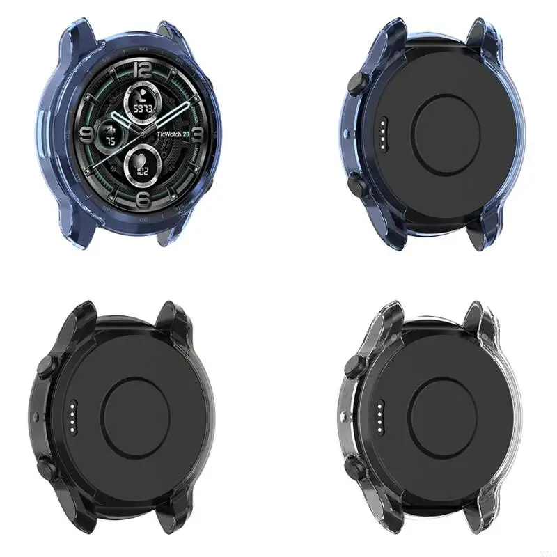 X7JB for Ticwatch 3 Lite Protector for Case Wear Resistant for Smart Watch Frame