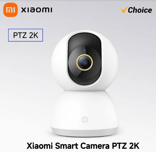 Imagen 2 del producto Cámara Xiaomi 2K PTZ Mi, Cámara de Seguridad Inteligente para el Hogar, 2K 1296P 3MP, 360 Grados, Detección Humana por IA, Visión Nocturna, Versión China