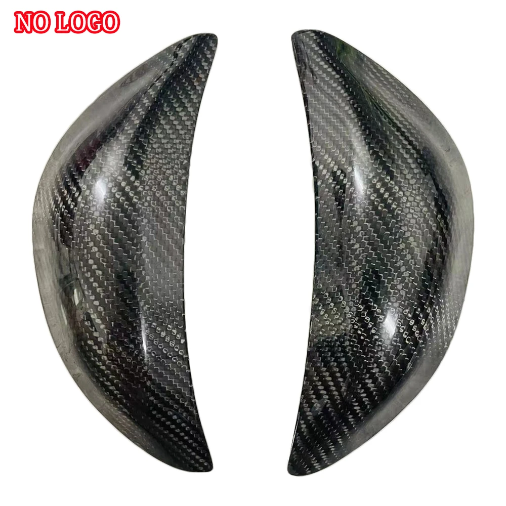 For KAWASAKI ZX-6R 19-24 Carbon Fiber Fuel Tank Protector Cover Motorcycle Modified Shell Decoration Sliders Protector Covers