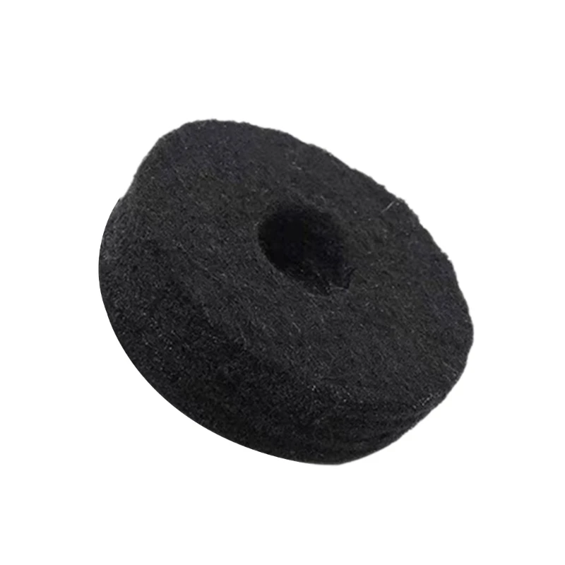 Cymbal Stand 38mm Felt Washer Pads Drum Sleeve Cymbal Sleeve for Shelf Drum Kits