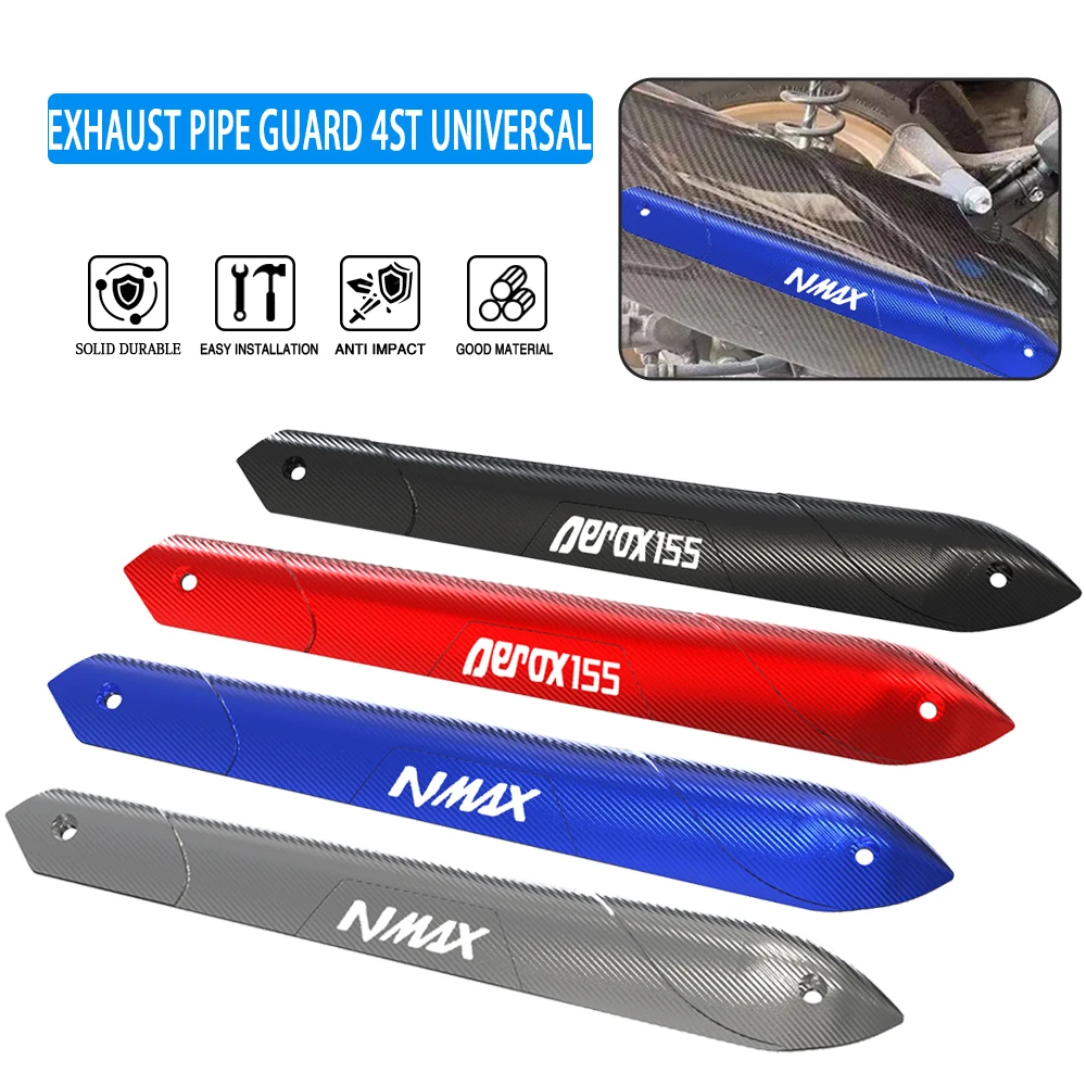 

Motorcycle Accessories NMAX125 Decorative CNC Exhaust Pipe Protector Guard Cover For YAMAHA NMAX155 AEROX155 NVX155 NMAX 155 160