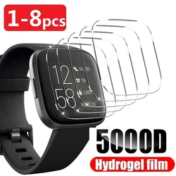 Full Screen Protector for Fitbit Sense 2 Film Protector for Fitbit Versa 4 3 2 Fitbit Sense 2 Hydrogel Film Foil Cover