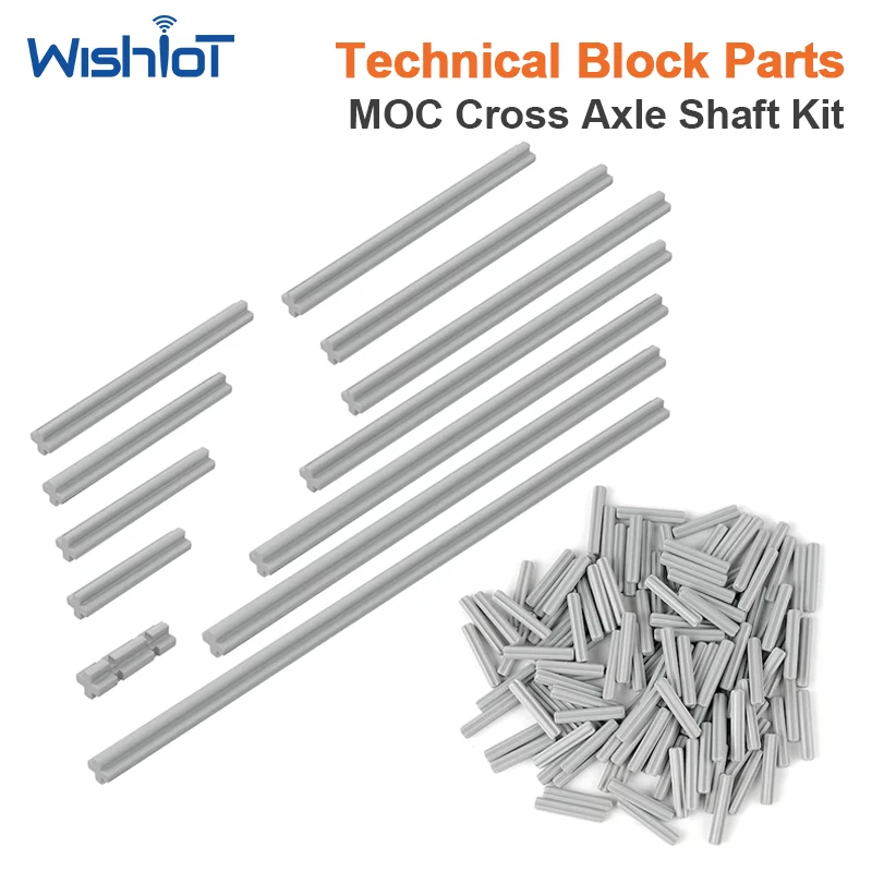 

Technical MOC Parts Axle 3705 3706 3707 3708 3737 4519 23948 32062 32073 44294 50451 60485 Bricks Car Model Kits Kids Toys