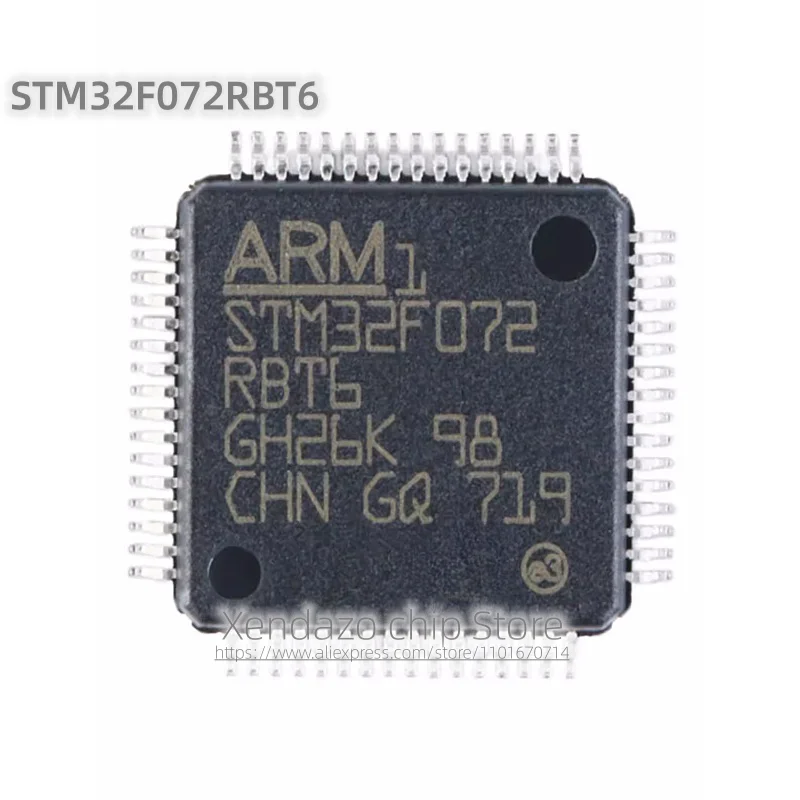 5pcs/lot STM32F072RBT6 STM32F072 LQFP-64 package Original genuine 32-bit microcontroller chip