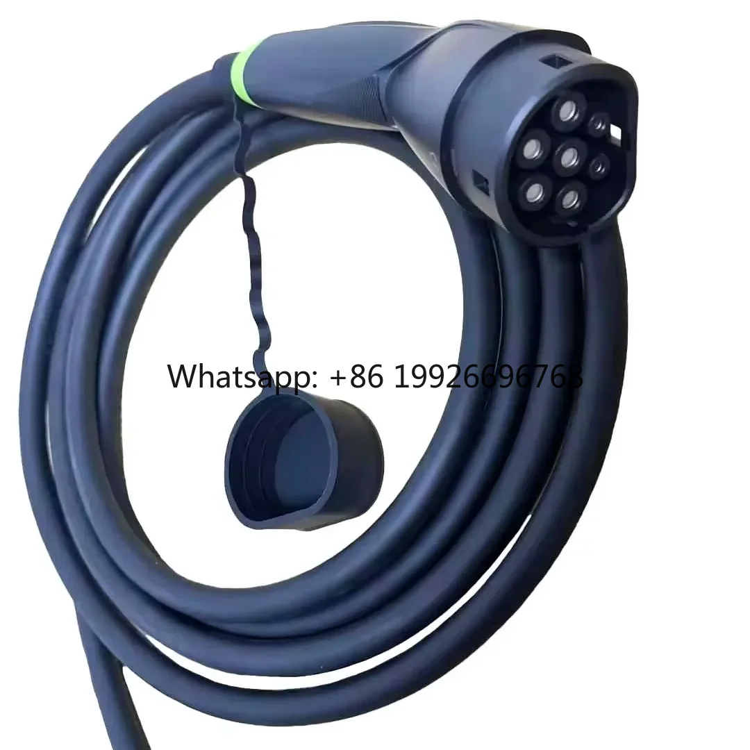 

Кабель для электромобилей Mennekes Mode 2 Type2 32A 3-фазный 8 метров с мягким покрытием, новый