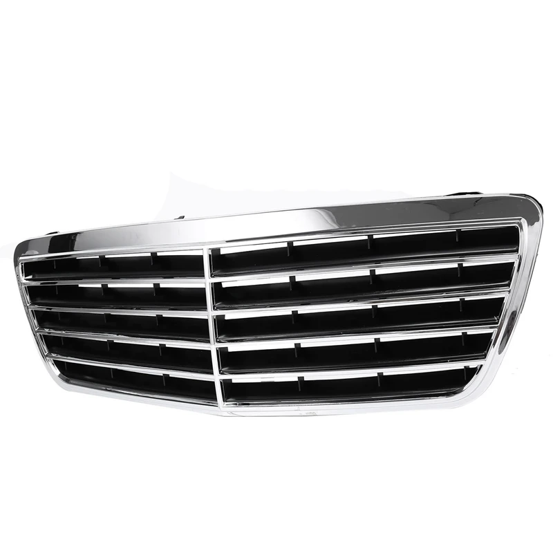 Car Front Bumper Grille Grill For Mercedes-Benz W210 E200 E180 E300 1999-2001