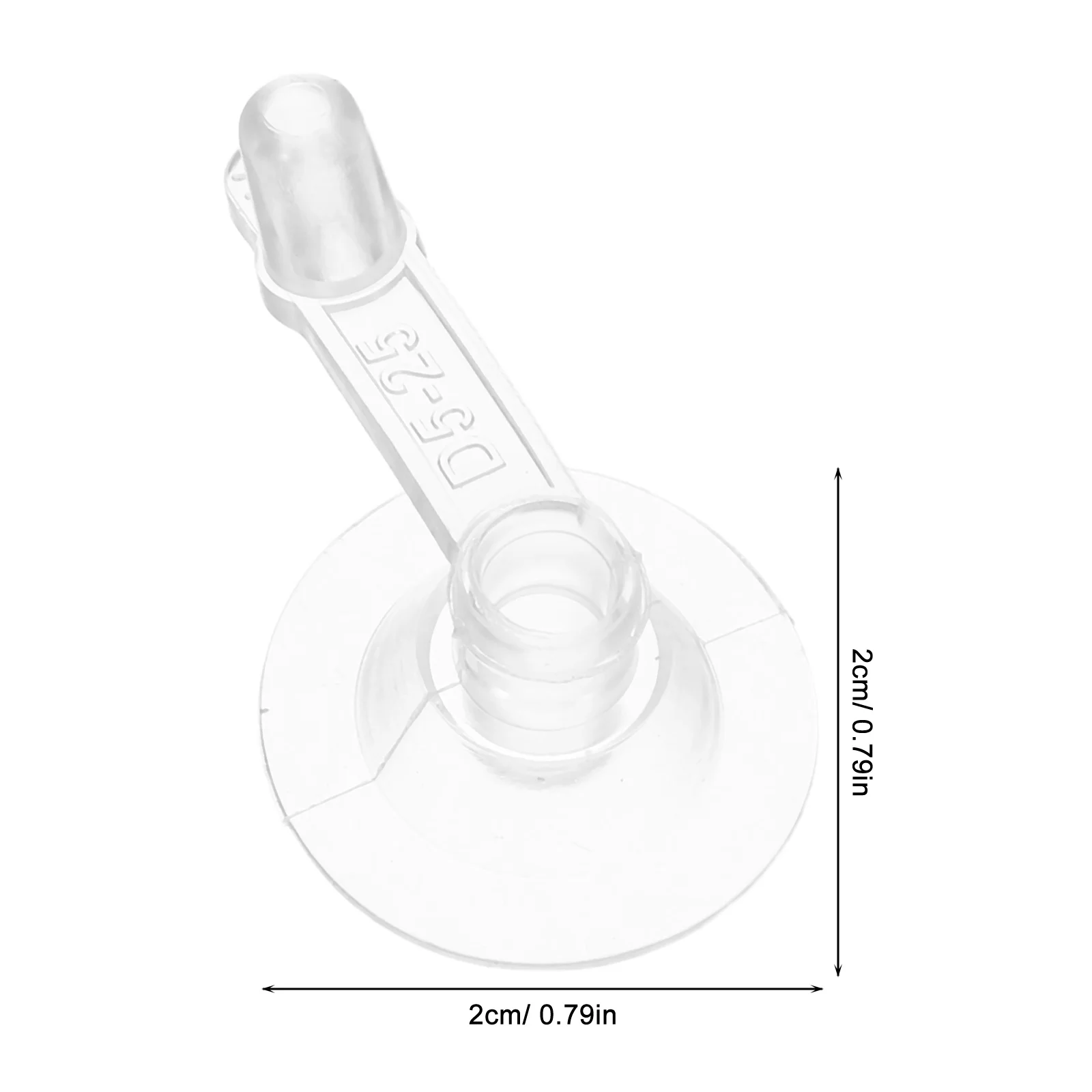 Boquillas de inflado de aire de 50 Uds., cabezal de boquilla de bomba de plástico para bomba de inflado de pies, enchufe de colchón de aire multifuncional de repuesto