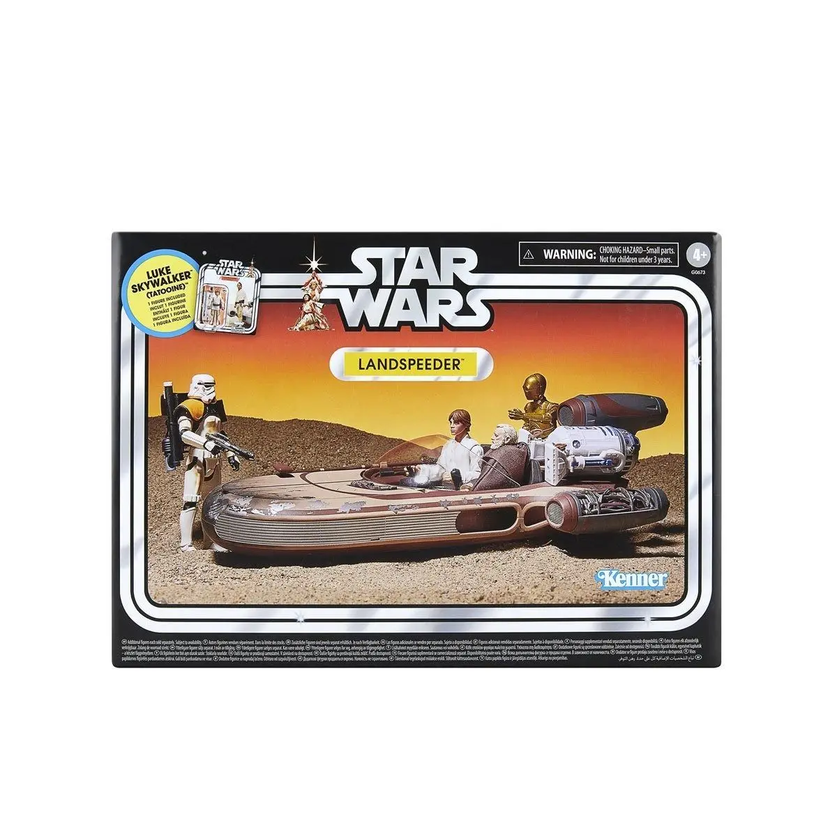 الأصلي هاسبرو حرب النجوم LANDSPEEDER لوك سكاي ووكر تاتوين أنيمي دمية عمل نموذج لجسم لعبة جمع هواية الأولاد الهدايا