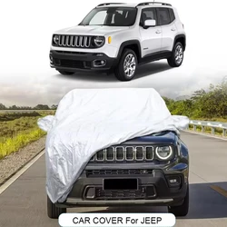 Car Cover For JEEP Wagoneer Avenger Cherokee Compass Patriot car protective cover,Auto Dustproof Anti-Rain Snow Waterproof