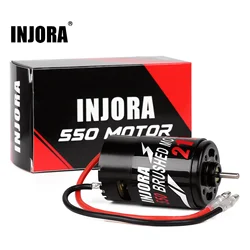 INJORA-Moteur à balais 550, étanche, 12T 21T 29T 35T 55T pour 1:10 RC inoler Axial SCX10 AXI03007 JL 90046 Slash TRtage TRX6