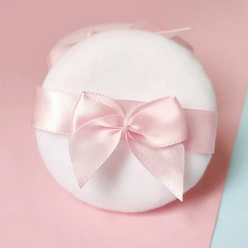 1pc ソフトボウルースパウダーパフ化粧品美容スポンジパフフェイスファンデーションメイクアップ美容ツールアクセサリー