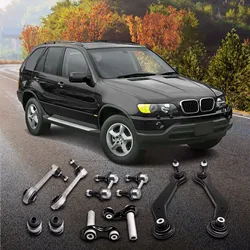 10X Rear Control Arm Suspension Kit For BMW X5  E53 2000 2.5i/3.0i/4.4i N62/4.6is/4.8is