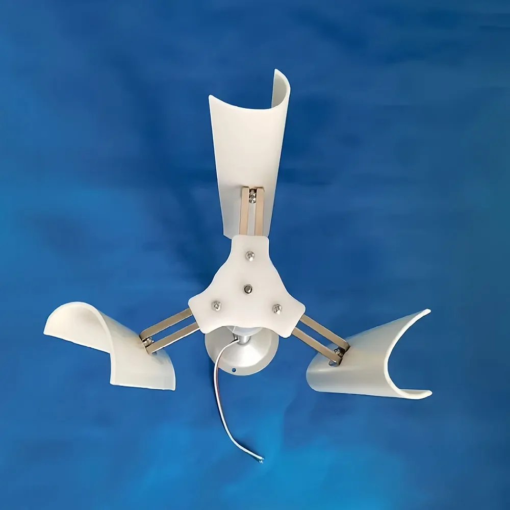 For DIY Vertical Axis Wind Turbine Model Wind Power Generator Three-Phase Permanent Magnet Generator Windmill