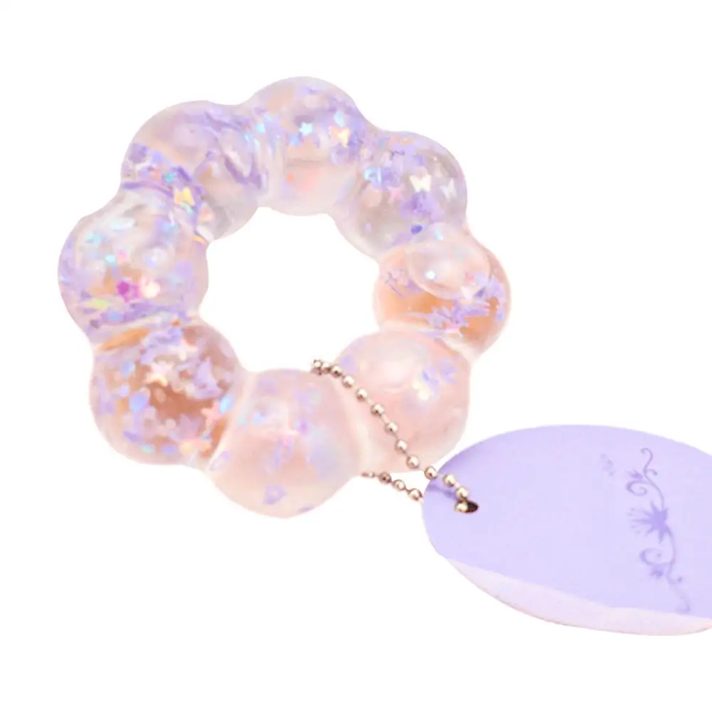 Maltose Squeeze Pulseira para Meninas, Música Brinquedos De Descompressão, Geléia Coroa, Slime Pingente, Artefato