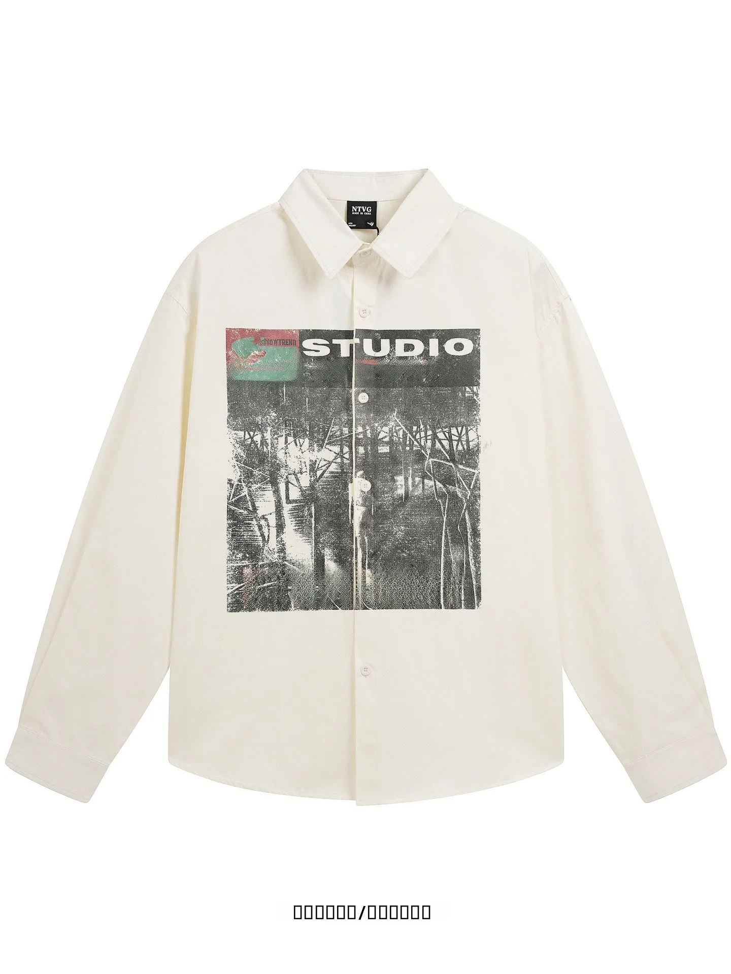 

Loose Fit Street Style T-Shirt Unisex Lazy Fashion Vintage Simple Design Long Sleeve Shirt for Youth Daily Wear Spring Autumn