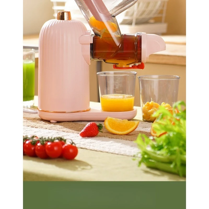 Household raw juice machine, juicer, small automatic juicer without slag juice separation