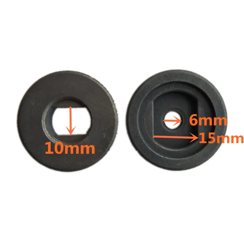 2 Pcs Replacement Marble Cutter Part Inner Outer Flange for Makita 4100