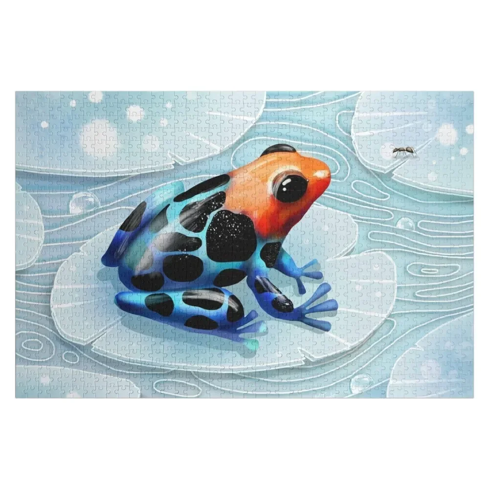 Poison Dart Frog Jigsaw Puzzle Toddler Toys Iq Personalized Gift Ideas Puzzle