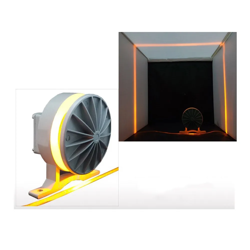 Outdoor Waterproof LED Window Sill Lamp Warm White Light Multifunctional Aisle Courtyard Porch Patio Garden Lights