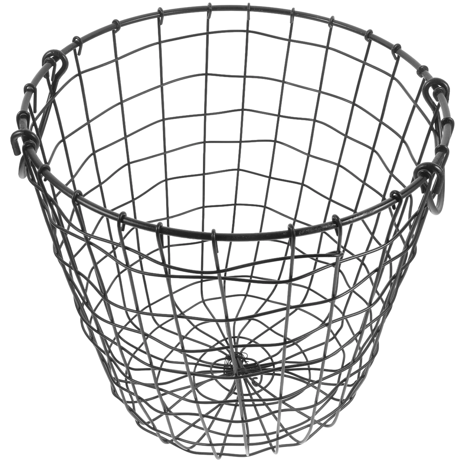 

Iron Wire Storage Basket Metal Fruit Snack Organizer Wrought Iron Baskets For Desk Kitchen Countertop Table Home Storage