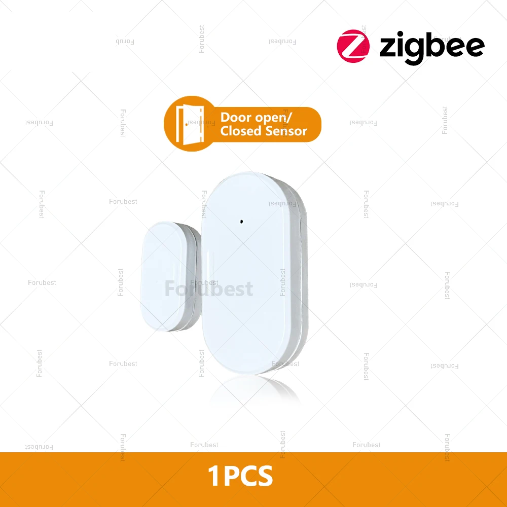 Zigbee Tür Sensor Fenster Kontakt Öffnen Schließen Detektor Mit Helligkeit/Vibration Erkennung APP Steuerung Für Alexa Google Hause Z2M