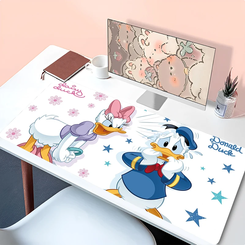 

Mouse Pad Gamer Computer Accessories Keyboard Pad Laptop D-donald Duck Cartoon Extended Desktop Mouse Mats Kawaii Anime Mousepad