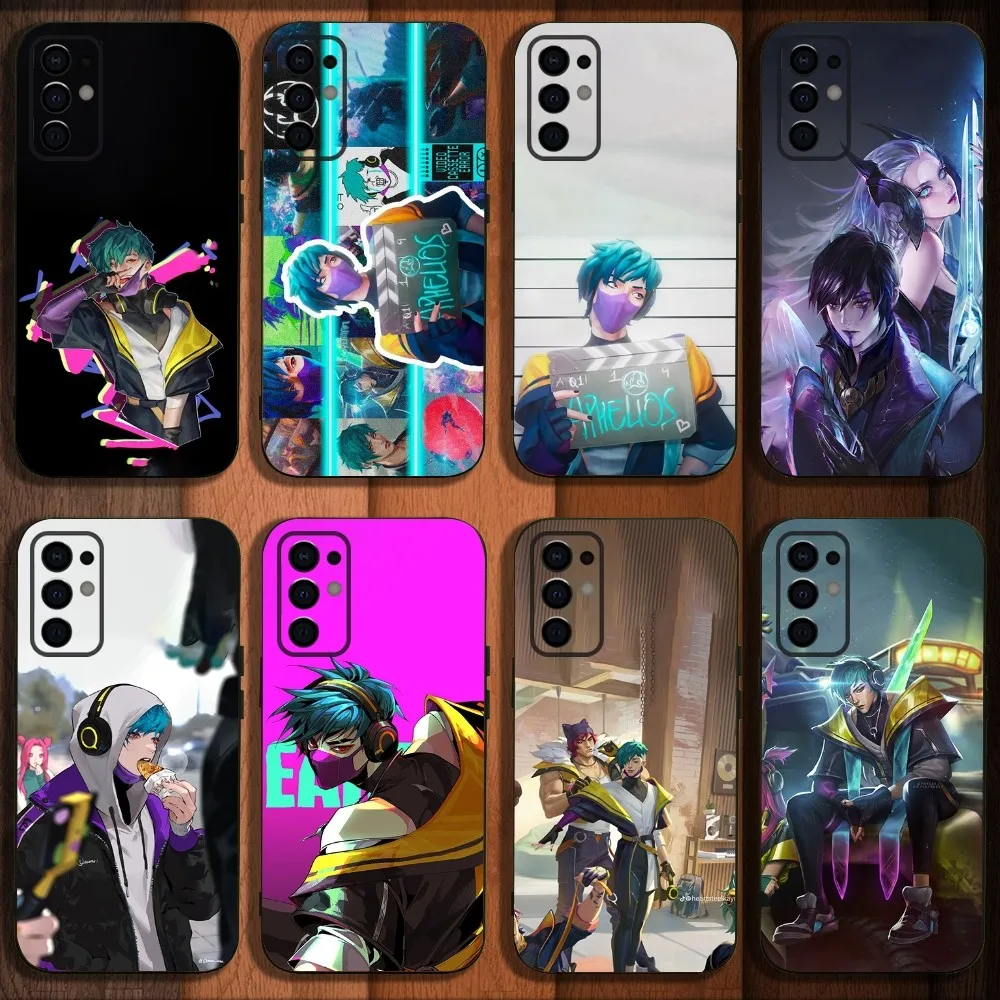 

Game L-LOL A-Aphelios Phone Case For Samsung S24,S21,S22,S23,S30,Ultra,S20,Plus,Fe,Lite,Note,10,9,5G Black Soft Cover