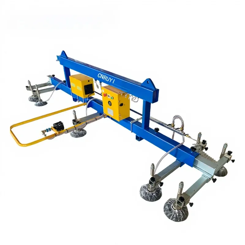 for CNRUYI Portable Pneumatic Battery Powered Metal Sheet Hoist Vacuum Suction Cup Crane 3m Lifting Height 1000N Suction