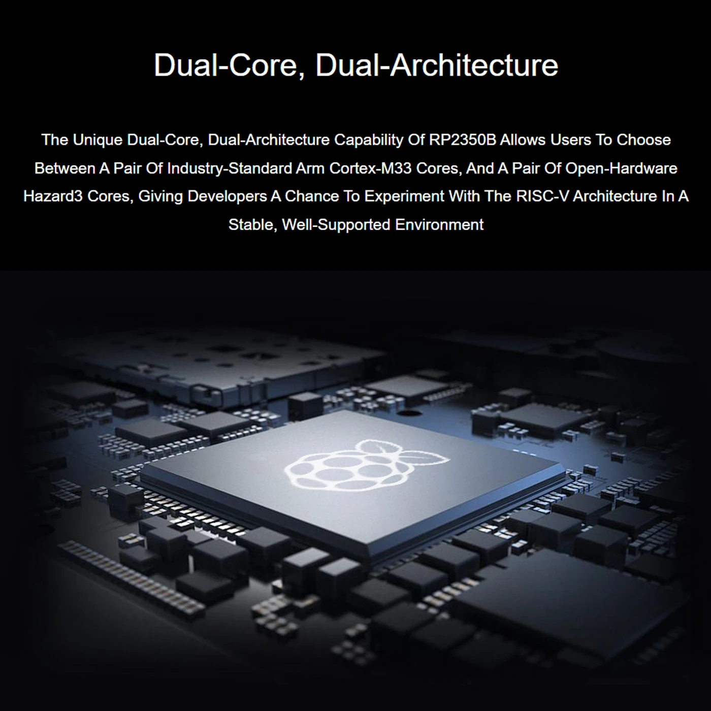 Waveshare RP2350-PiZero Development Board Base On Raspberry Pi Pico 2 RP2350 Microcontroller 520KB SRAM 16MB Flash DVI PIO-USB
