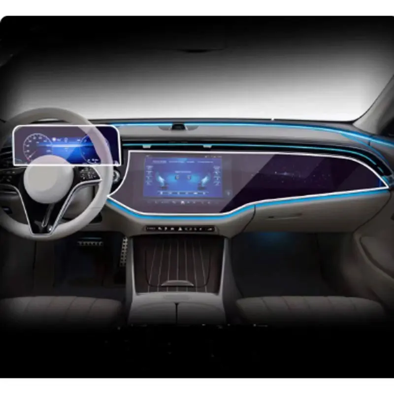 

Для Mercedes Benz e-class 2024 GPS навигация и приборная панель Защитная пленка для сенсорного экрана