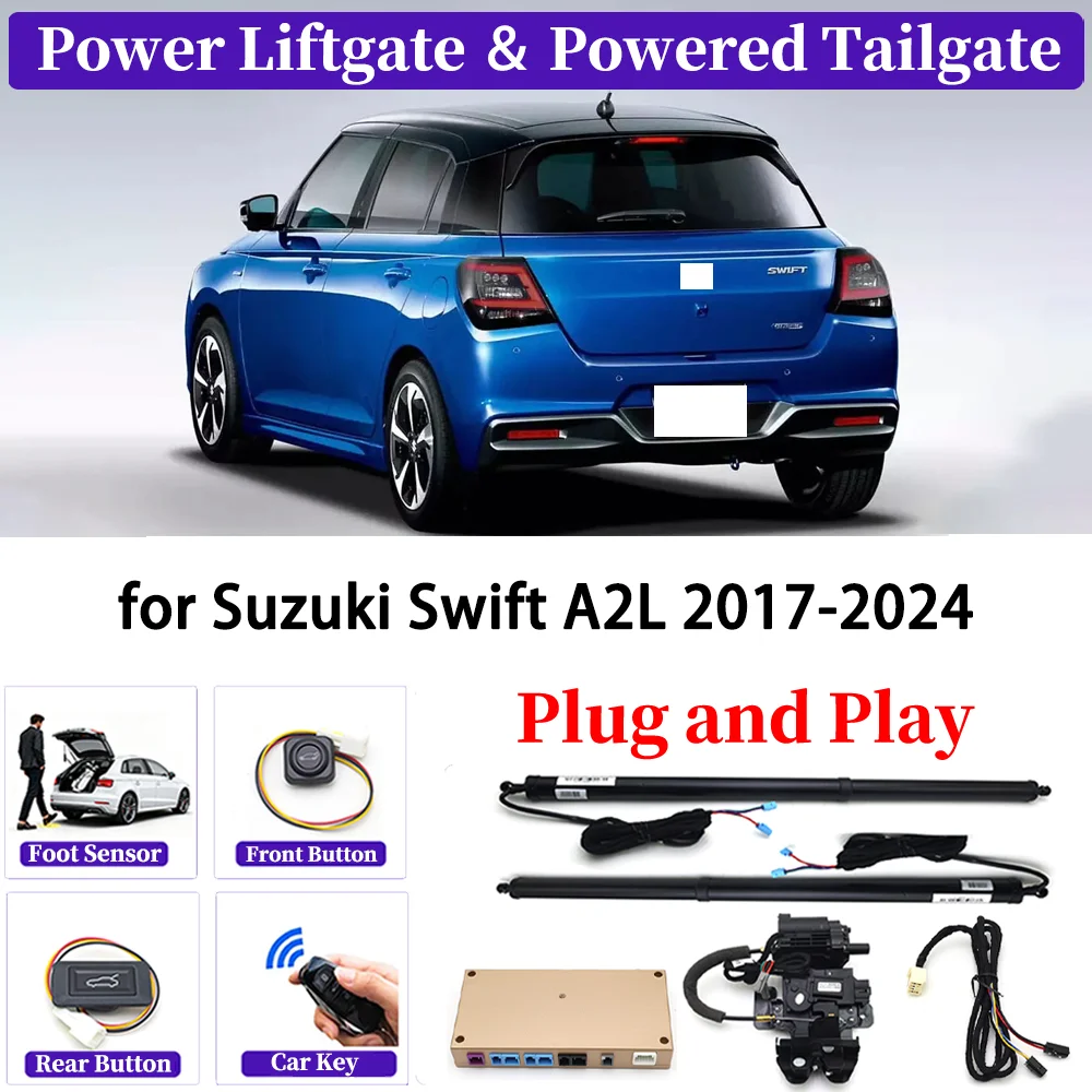 for Suzuki Swift A2L 2017-2024 OEM Upgrade Car Automatic Power Liftgate Kit Smart Auto Electric Tailgate System Plug and play