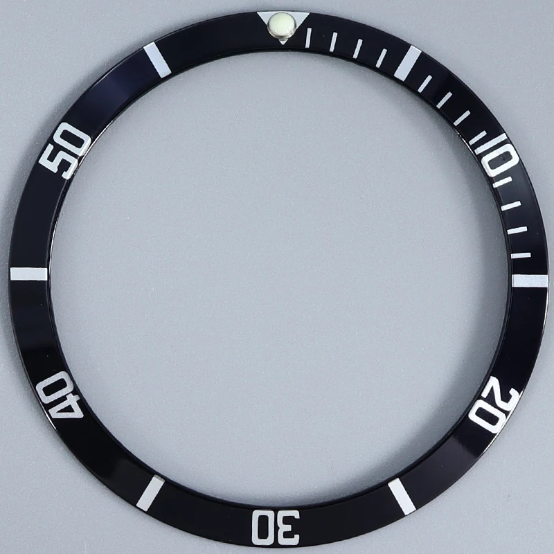 

36,6*30,7 мм черные/зеленые/синие часы с алюминиевой петлей, безель, вставка, кольцо, мужские часы, запасная часть, аксессуары для ретро Submariner