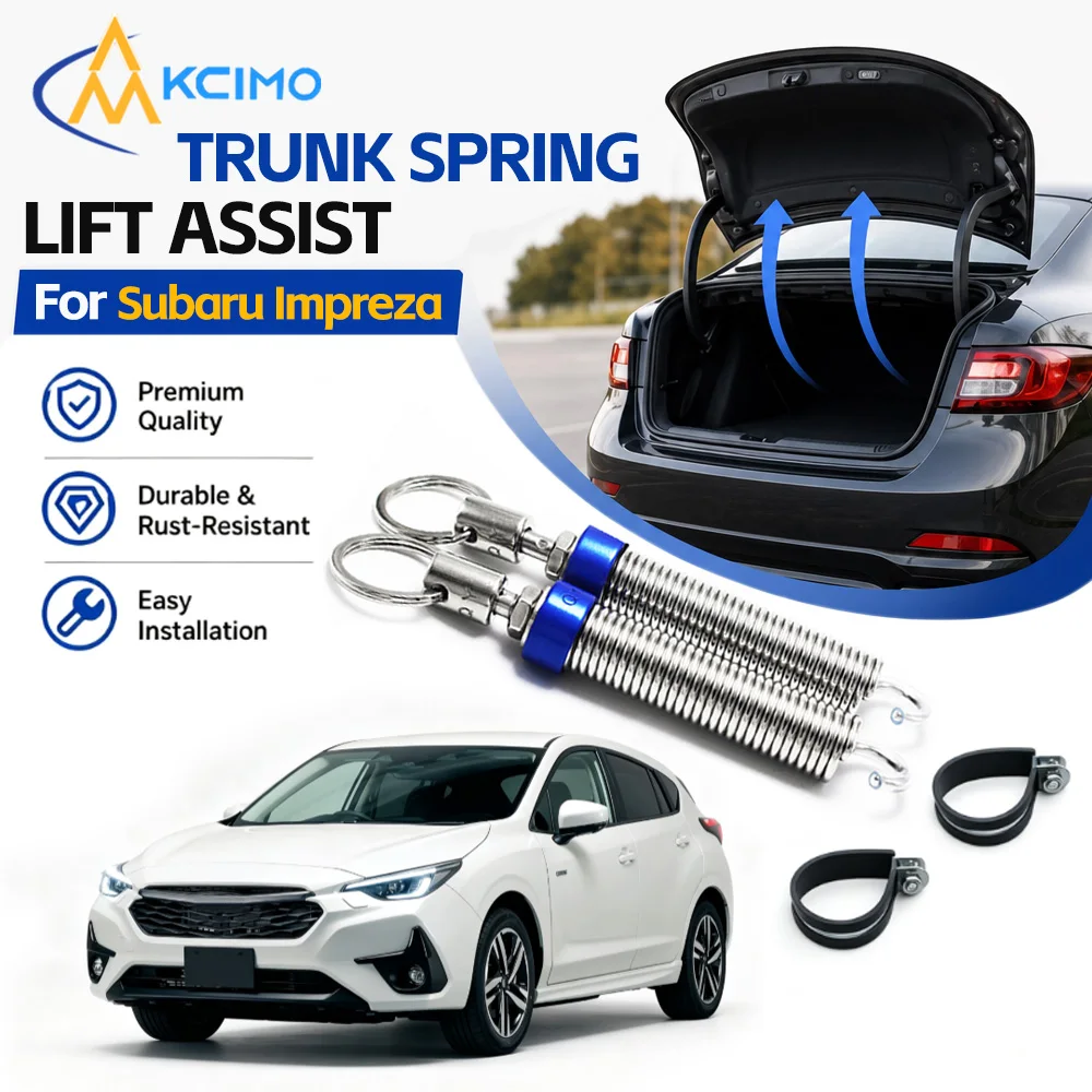 For Subaru Impreza Adjustable Trunk Lid Lift Spring Auto Boot Automatic Opening Tension Lifter Device Rear Tailgate Lid Parts
