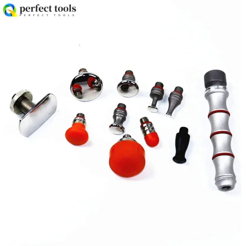 

Выдвижной набор из титанового сплава, инструмент для ремонта без следов с набором инструментов для ремонта вмятин автомобиля, молоток для ремонта кузова, молоток для выравнивания