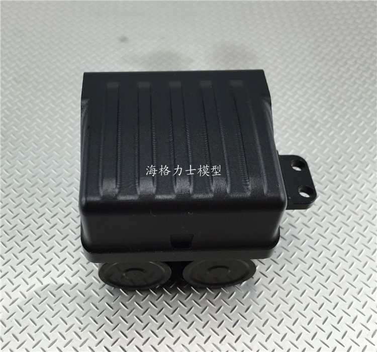 A Set of Simulated Battery Box Gas Tank for 1/14 Tamiya RC Truck Trailer Tipper Scania 770s Benz Actros Volvo MAN LESU DIY Parts