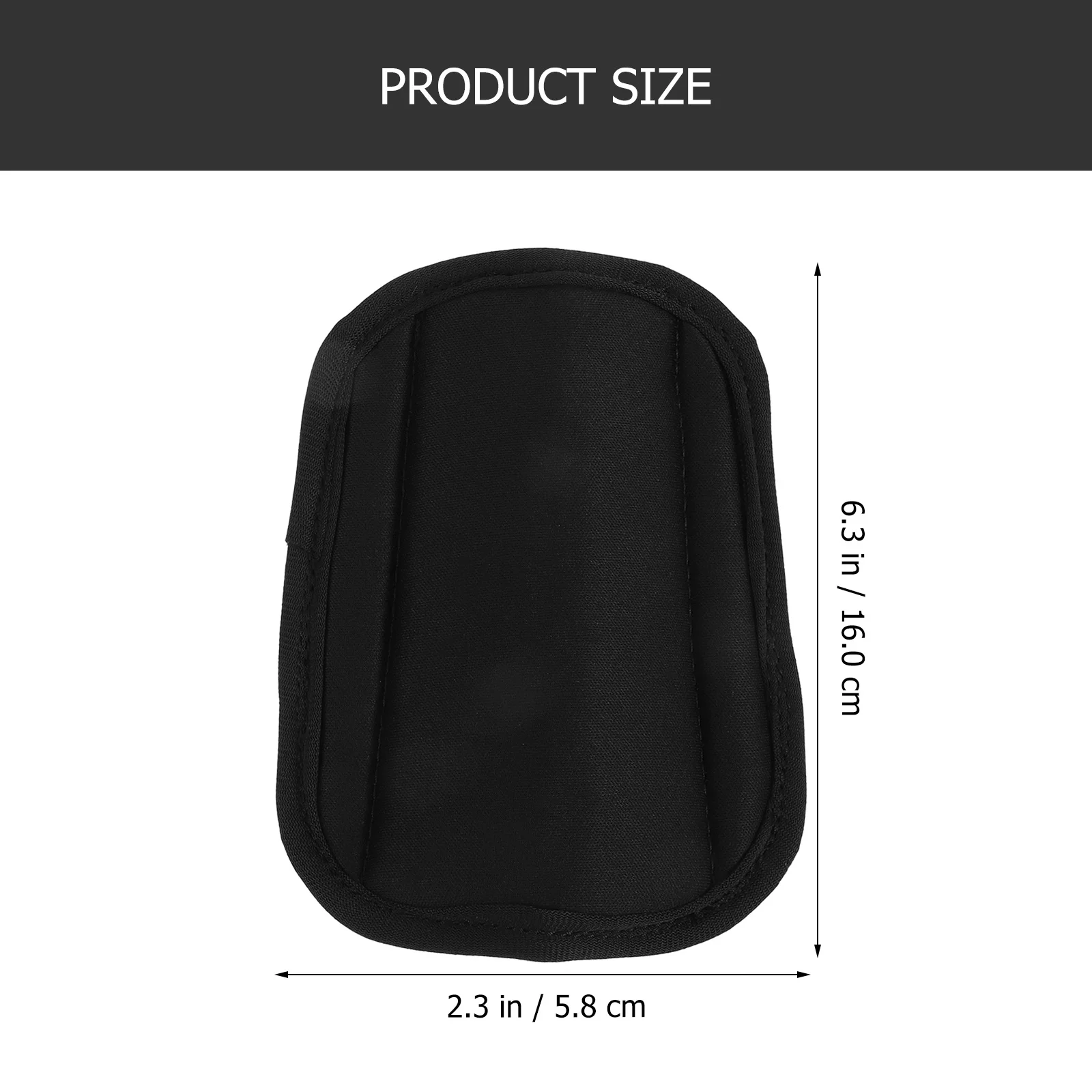 زوج واحد من وسادات الكتف الآمنة بحجم عالمي وغطاء مبطن ناعم لعربات الأطفال يحمي حزام الجلد