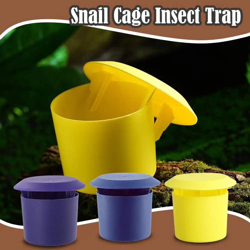 Garden Farm Protector Pest Removal Snail Insect Trap Catcher Garden Environment Supplies Slugs Weatherproof Snail Waterproo N2X5