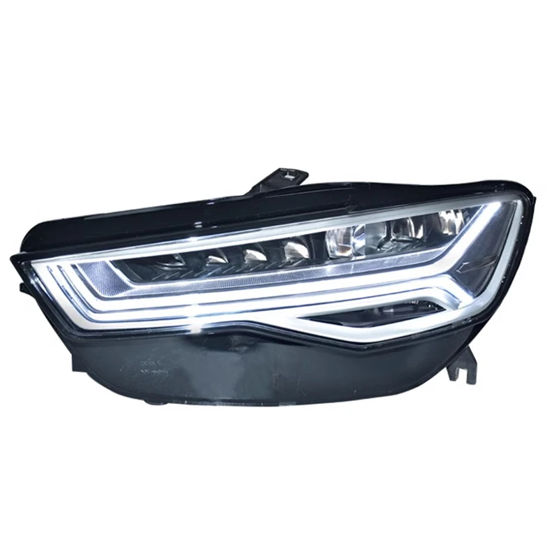 For A6 Full Light Emitting Diode A6L C7 Headlamp 2012-2018 Headlamp Light Emitting Diode DRL with Dynamically Tuned Signal