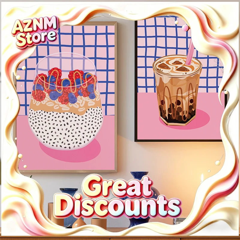 1 pieza de pintura en lienzo sin marco, póster en lienzo rosa y azul, ilustración artística de galleta de la fortuna con la frase '¿Qué si todo lo que sucede es por una suerte de los dioses?', motivacional