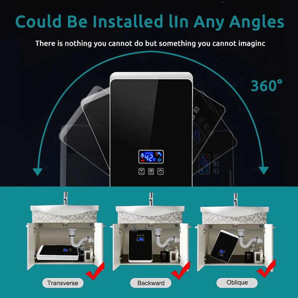 3.5KW-6KW 220V High Quality Instant Water Heater Electric Water Heater Instant Water Heater