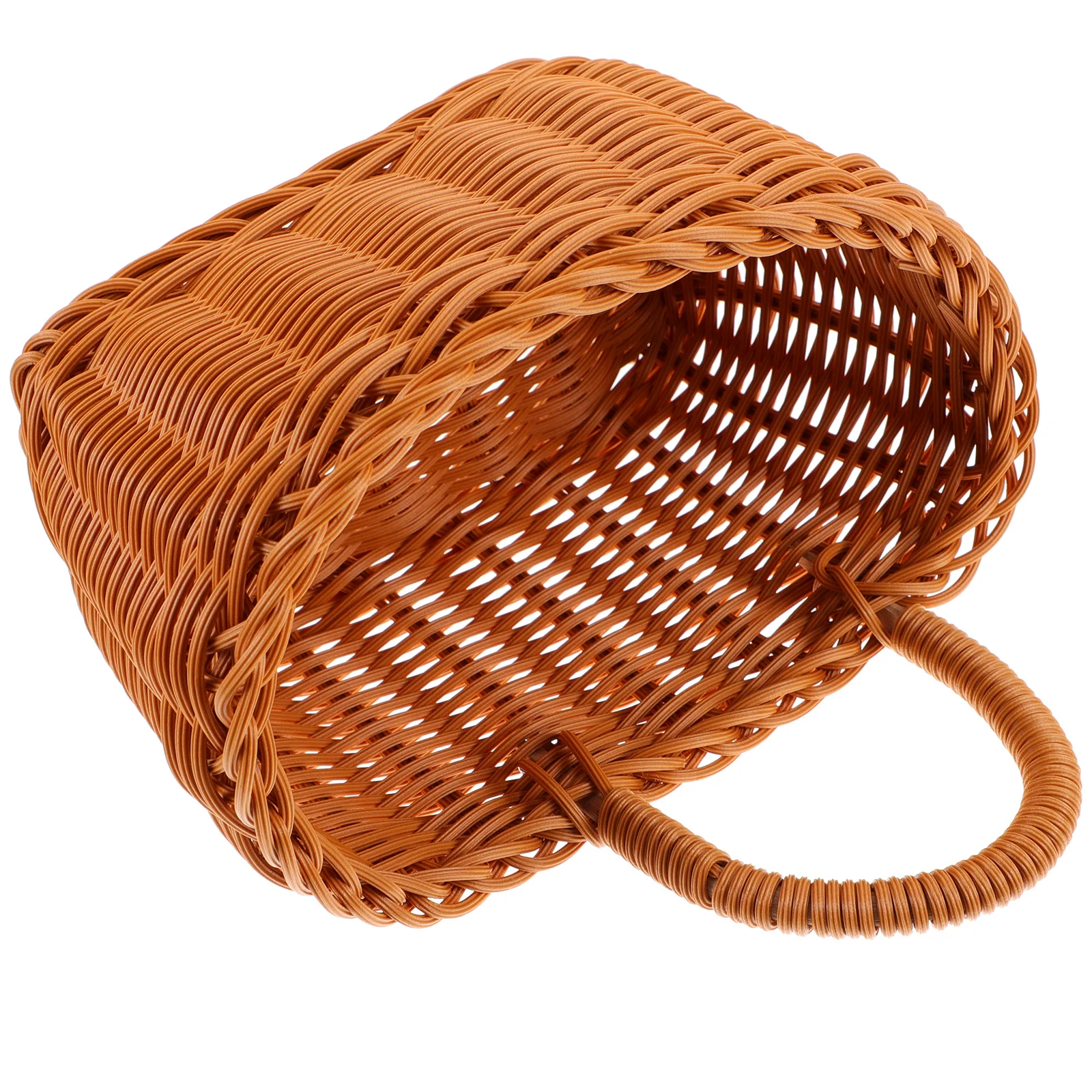 

Woven Basket Kitchen Storage Wall Hanging Fruit Vegetable Kitchen Woven Basket Ginger Garlic PP Material Long Lasting Home Use