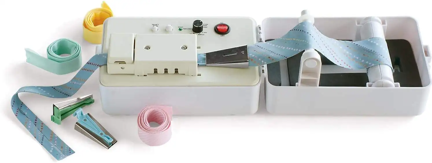 Fabric craft   tool strip maker Sewing and Quilting simplicity bias  Binding tape maker machine with 6 Different-Sized Tip