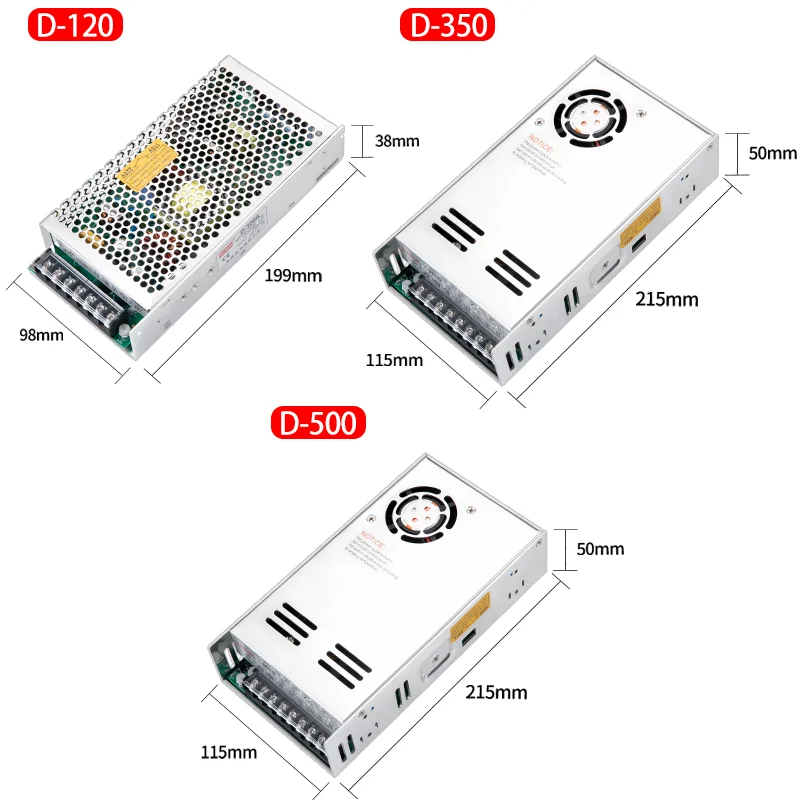 Dual Output Switching Power Supply 30W 50W 75W 100W 120W 350W 500W 10V -5v 12V -12V 15V -15V 24v -24v AC/DC Driver Transformer