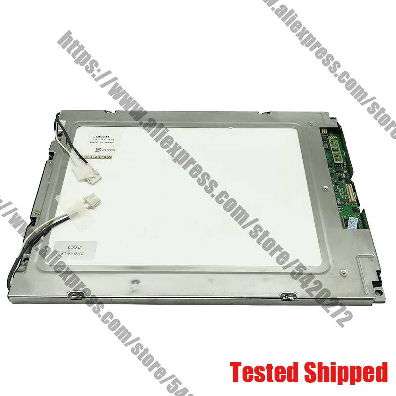 100% тестовый оригинальный LQ10D41 10,4-дюймовый 640*480 ЖК-экран TFT-дисплей