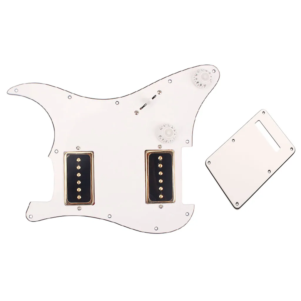 Electric Guitar Pickguard Guitar Pickguard Loaded P90 Pickguard HH Alnico Pickups Parts Guitar Accessories For Electric Guitars